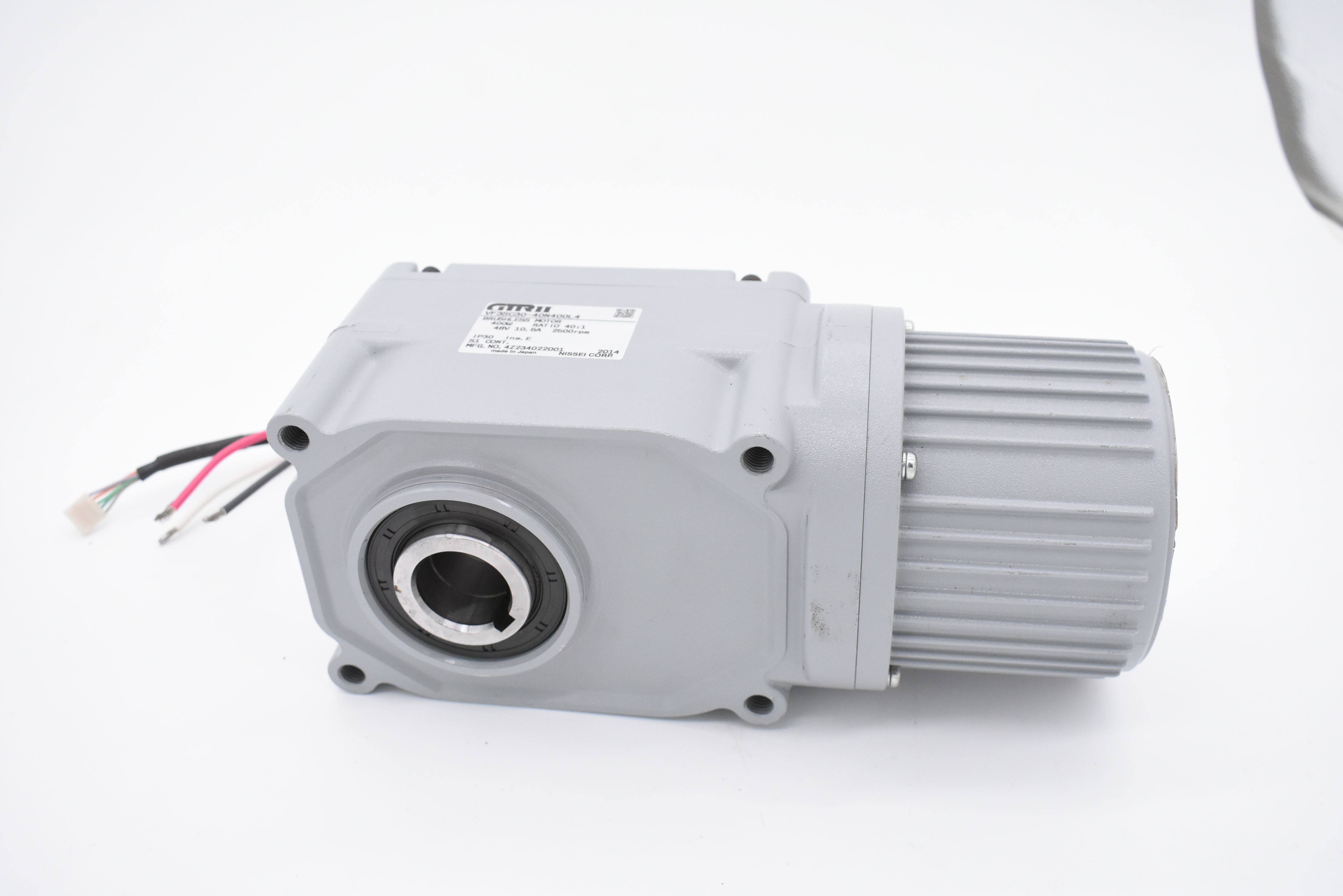 NISSEI VF3SC30-40N400L4 GTR-AR VARIABLE SPEED GEARMOTOR & GEARBOX